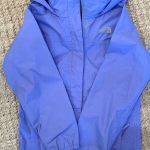 The North Face Blue Raincoat Lightweight Water-Resistant